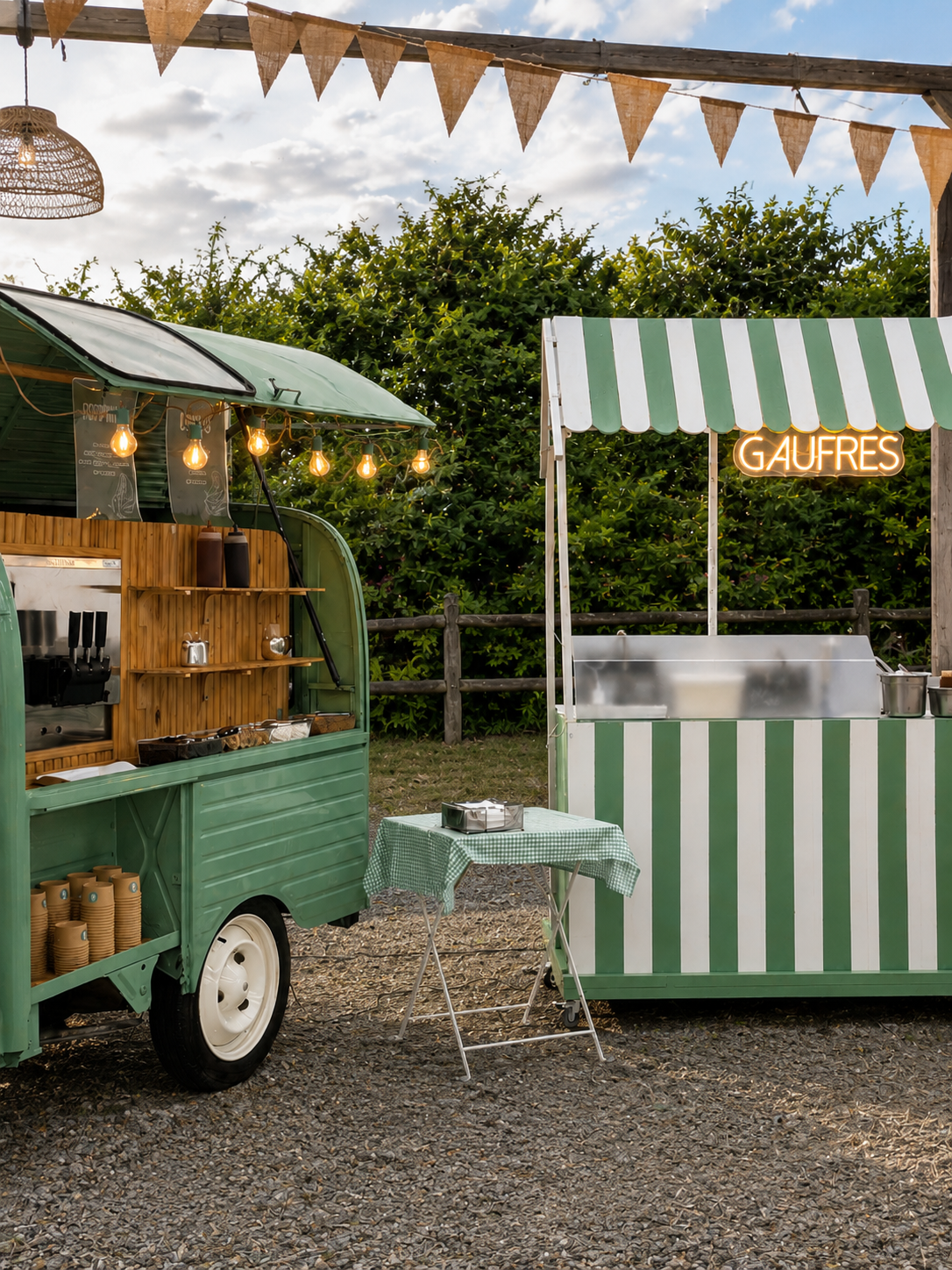 Foodtruck de Gaufre en Vendée