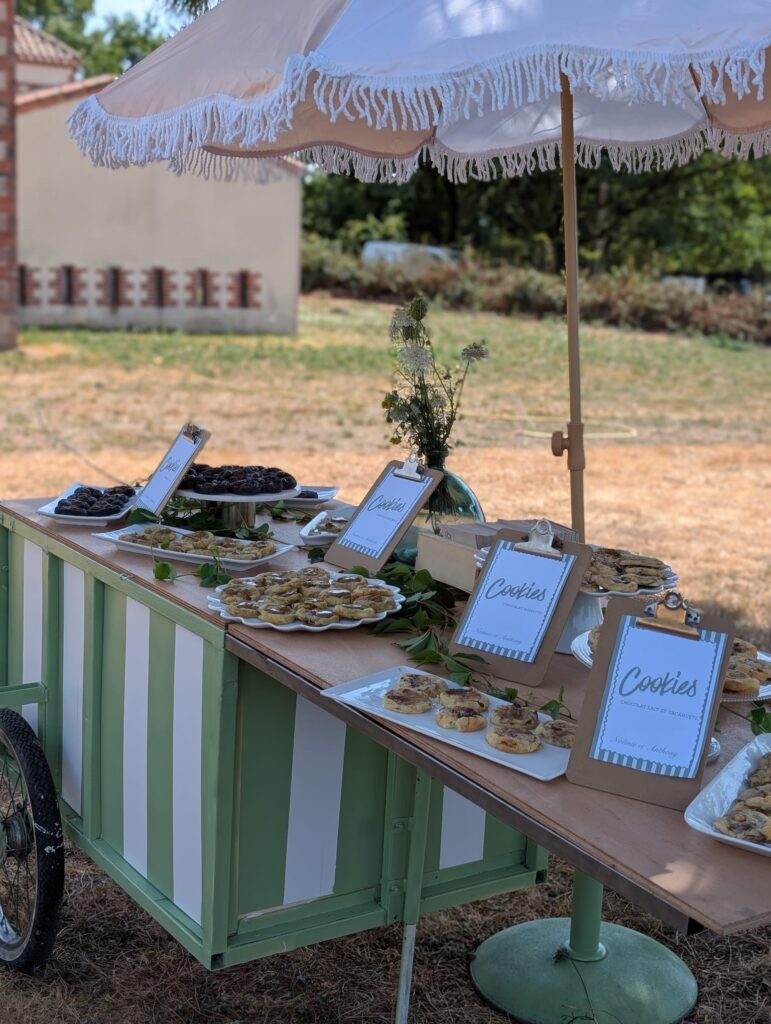 Foodtruck à desserts en Vendée : La charrette